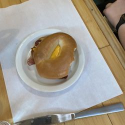 The Breakfast Nook - Bacon, egg, cheese bagel