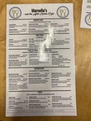 Menu photo 4 Marcella's And The After Hours Cafe Bardstown, KY Menu photo 4 Marcella's And The After Hours Cafe Bardstown, KY