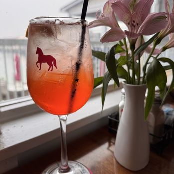 Pink Pony - Looked pretty-- but tasted awful. - New American Near Me - Mackinac Island, Michigan Pink Pony - Looked pretty-- but tasted awful. - New American Near Me - Mackinac Island, Michigan