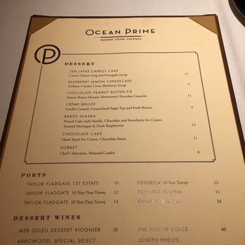 Ocean Prime - Seafood Near Me - Washington, DC, District of Columbia