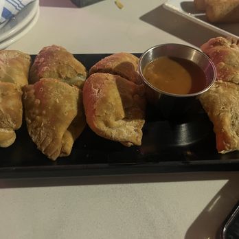 Sofrito New York - Shrimp, Chicken, Beef, and Spinach Empanadas - Latin American Near Me - New York, New York