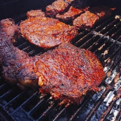 Dave's Oyster Shak and Grill - A day of bbq with dave the grill master,  ribeye & new york steaks prepared by dave himself. Catoring available.