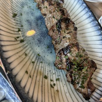 Parea Greek Taverna - Lamb Skewer. Very tender and tasty. - Greek Near Me - Maitland, Florida Parea Greek Taverna - Lamb Skewer. Very tender and tasty. - Greek Near Me - Maitland, Florida