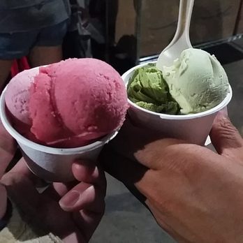 Sugar Mama Desserts - Strawberry, watermelon plum sorbet, green tea, avocado - Ice Cream & Frozen Yogurt Near Me - Milpitas, California Sugar Mama Desserts - Strawberry, watermelon plum sorbet, green tea, avocado - Ice Cream & Frozen Yogurt Near Me - Milpitas, California