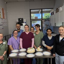 Center Veterinary Clinic - Compassionate Hard working team behind the scenes