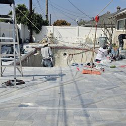 Caribbean Waves Pool Construction - Plastering project