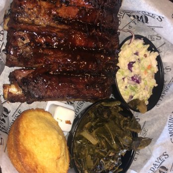 Smokin' Dave's BBQ - Ribs, coleslaw, seasoned collard greens, cornbread. - Barbeque Near Me - Denver, Colorado Smokin' Dave's BBQ - Ribs, coleslaw, seasoned collard greens, cornbread. - Barbeque Near Me - Denver, Colorado