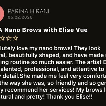 VÉLA Atelier - There's something so special about helping someone feel more confident when they look in the mirror. Thank you, Parina! - Permanent Makeup Near Me - Rocklin, California VÉLA Atelier - There's something so special about helping someone feel more confident when they look in the mirror. Thank you, Parina! - Permanent Makeup Near Me - Rocklin, California