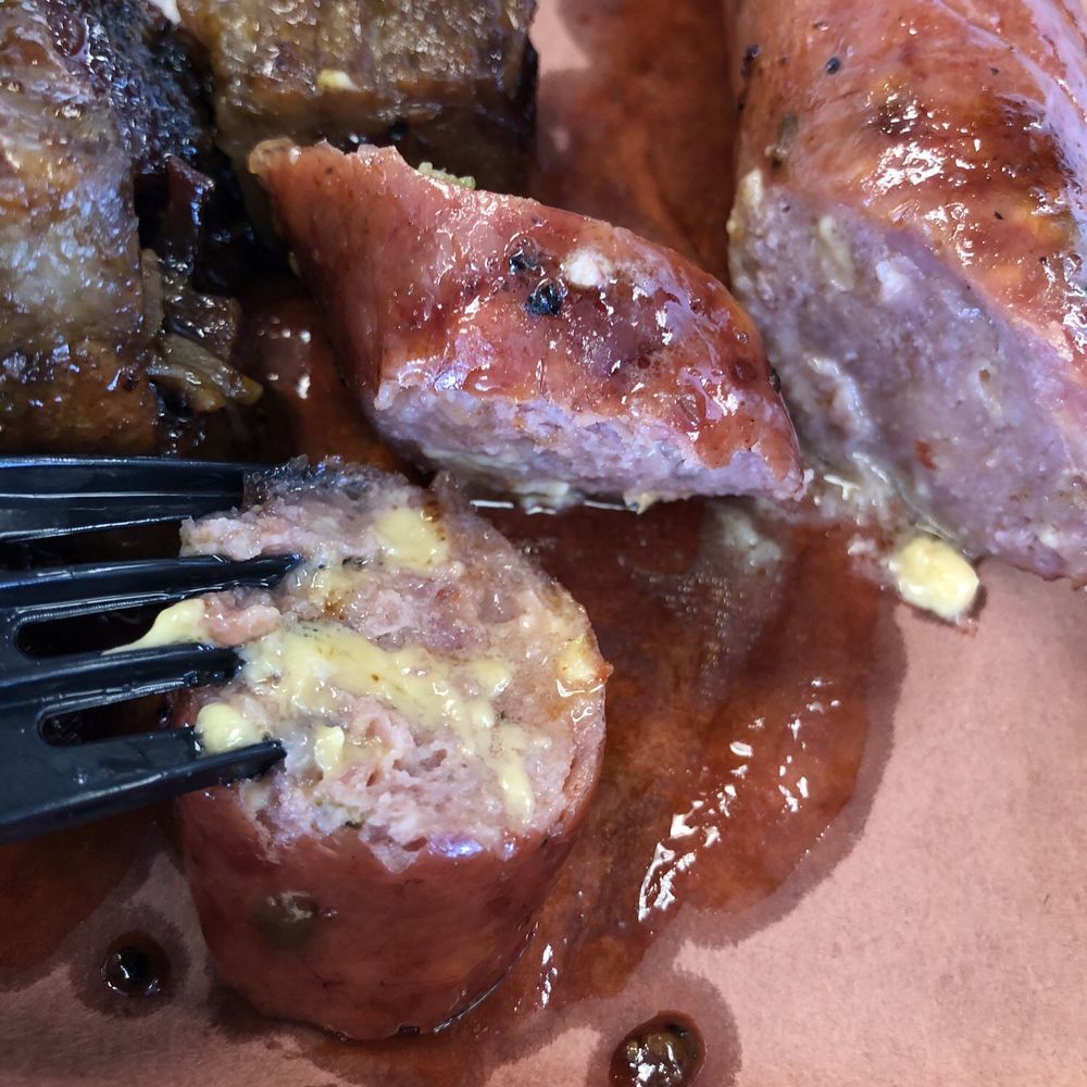 The Redneck BBQ Lab - Jalapeño cheese sausage - Barbeque Near Me - Benson, North Carolina The Redneck BBQ Lab - Jalapeño cheese sausage - Barbeque Near Me - Benson, North Carolina