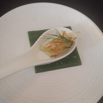 Cafe Hanoi - Complements of the chef. Wow. Amazing burst of flavours in one bite. - Vietnamese Near Me - Auckland, AUK Cafe Hanoi - Complements of the chef. Wow. Amazing burst of flavours in one bite. - Vietnamese Near Me - Auckland, AUK