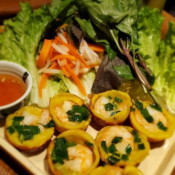 Anh and Chi - Crispy prawn cakes - Vietnamese Near Me - Vancouver, British Columbia