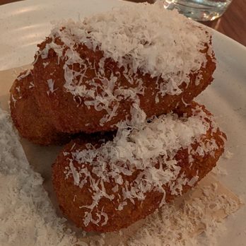 Aventino Cucina - Suppli al telefono fritters - Italian Near Me - Bethesda, Maryland Aventino Cucina - Suppli al telefono fritters - Italian Near Me - Bethesda, Maryland