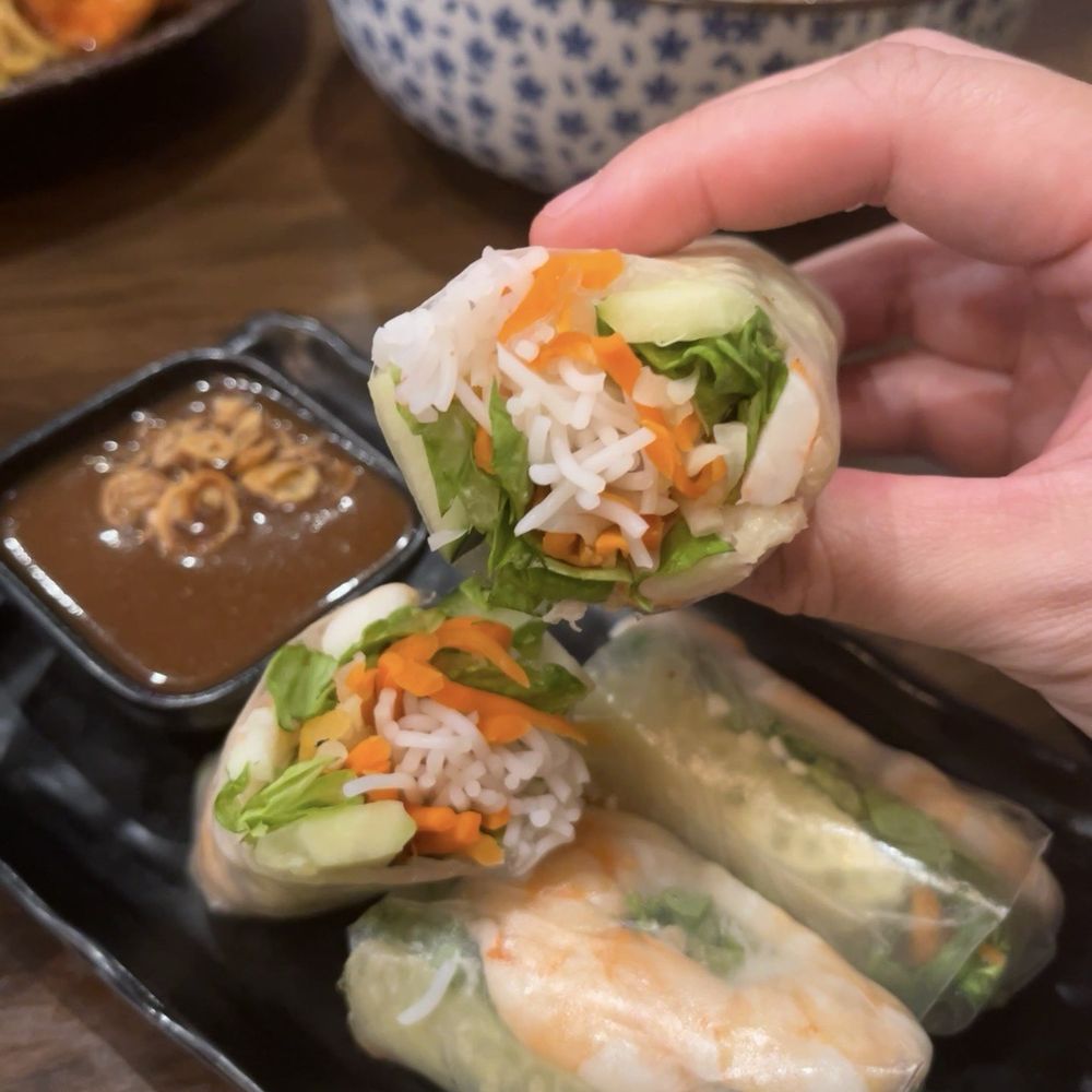 OMELI Kitchen - Vietnamese shrimp spring rolls - Vietnamese Near Me - Fullerton, California OMELI Kitchen - Vietnamese shrimp spring rolls - Vietnamese Near Me - Fullerton, California