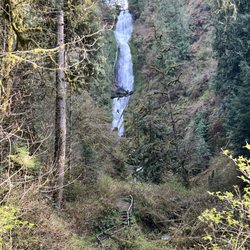 Munson Creek Falls - Munson Creek Falls - note the viewing area below for perspective