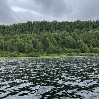 Denali Southside River Guides - Out on Byers lake - Tours Near Me Denali Southside River Guides - Out on Byers lake - Tours Near Me
