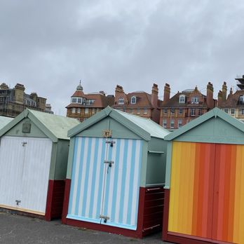 Brighton and Hove Beach - Colorful sheds - Beaches Near Me - Brighton, BNH