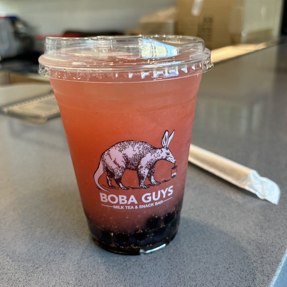 Boba Guys - Strawberry Jasmine Green Tea - Bubble Tea Near Me - San Francisco, California Boba Guys - Strawberry Jasmine Green Tea - Bubble Tea Near Me - San Francisco, California