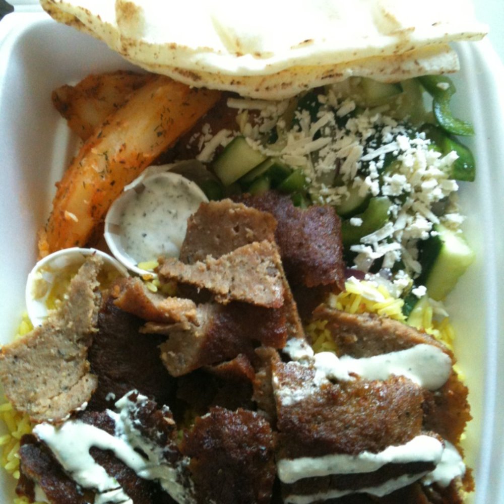 Lamb donair platter $8.49