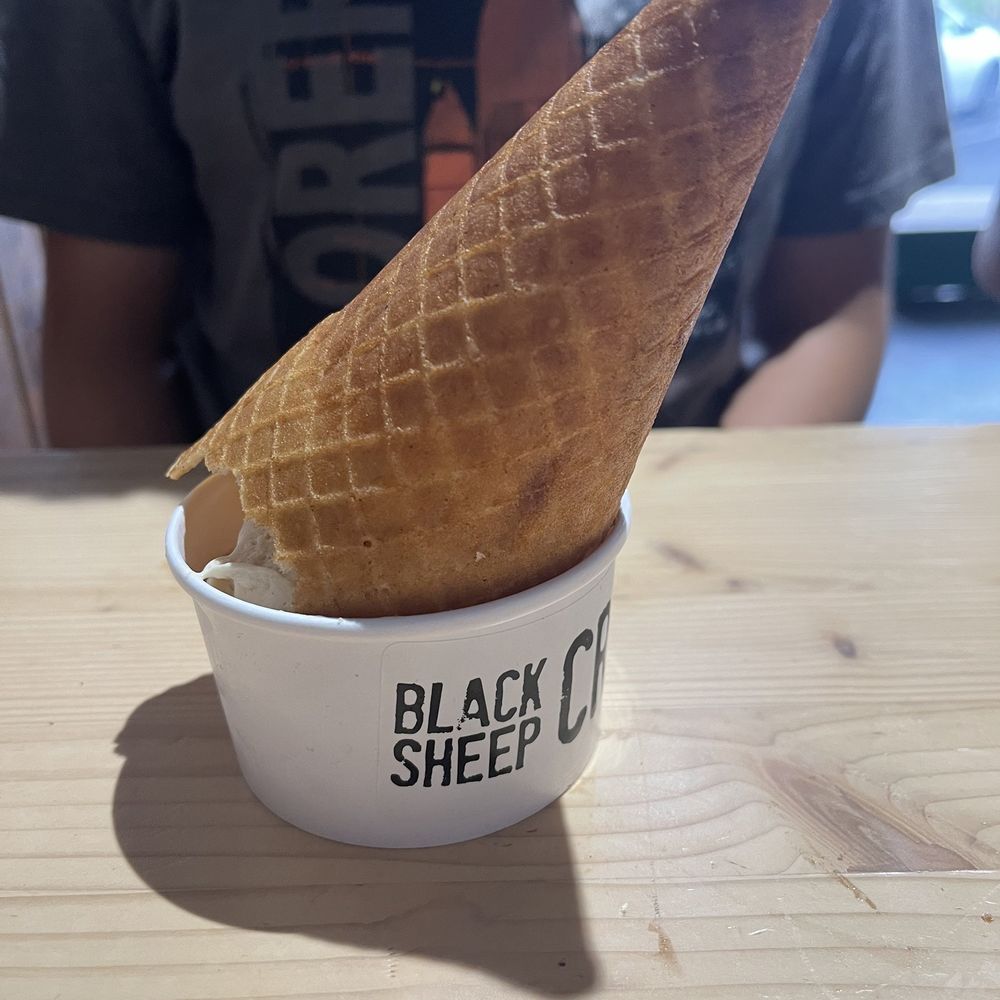 Black Sheep Cream - Waffle Cone - Desserts Near Me - Waipahu, Hawaii Black Sheep Cream - Waffle Cone - Desserts Near Me - Waipahu, Hawaii