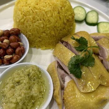Baby Cafe - 7. Hai Nan Chicken with Rice - Asian Fusion Near Me - Union City, California