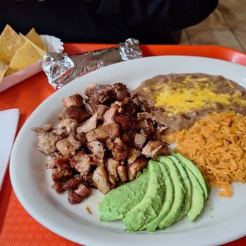 Taco King - Combo #12 Carnitas Plate - Mexican Near Me - Azusa, California Taco King - Combo #12 Carnitas Plate - Mexican Near Me - Azusa, California