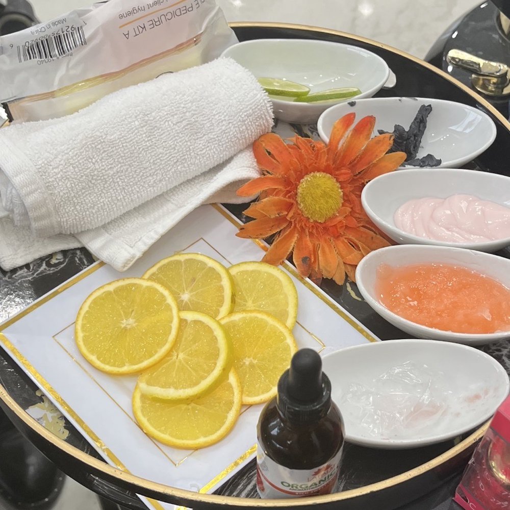 AVA Nail Bar - Start of my amazing pedi! They are $$ but they are amazing :) - Nail Salons Near Me - Schaumburg, Illinois
