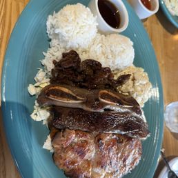 Low-carb BBQ Plate