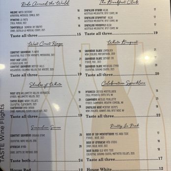 Vino Volo - When & flights menu - Bars Near Me - Arlington, Virginia