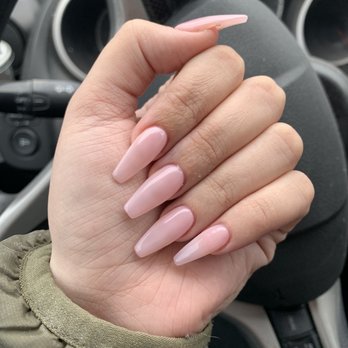 The Nail Luxury - Acrylics with OPI Bubble Bath gel by Lina - Nail Salons Near Me - Valencia, California The Nail Luxury - Acrylics with OPI Bubble Bath gel by Lina - Nail Salons Near Me - Valencia, California