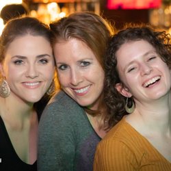 Southern Indiana Kizomba - Three beautiful friends at Kizomba Underground, one of our weekend social dance nights.