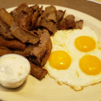 Mulberry's Pancakes & Cafe - Generous breakfast plate, lots of gyro meat. - Cafes Near Me - Union Grove, Wisconsin Mulberry's Pancakes & Cafe - Generous breakfast plate, lots of gyro meat. - Cafes Near Me - Union Grove, Wisconsin