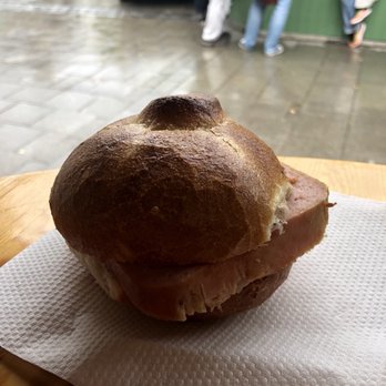 Teltschik's Wurst-Standl - Leberkassemmel on Bread! - Bavarian Near Me - Munich, BY Teltschik's Wurst-Standl - Leberkassemmel on Bread! - Bavarian Near Me - Munich, BY