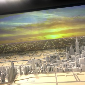 Chicago Architecture Center - Skyline Model - Museums Near Me - Chicago, Illinois