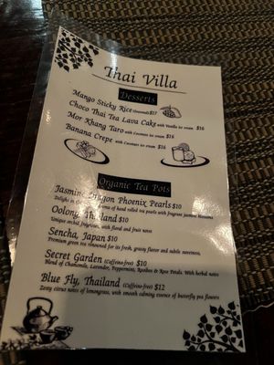 Menu photo 2 Thai Villa New York, NY Menu photo 2 Thai Villa New York, NY