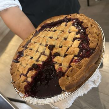 SAMK - Blueberry pie, very lucky to have the daily treat from the shop owner. It is made by premium ingredients, lots of blueberries inside. - Asian Fusion Near Me - Rowland Heights, California SAMK - Blueberry pie, very lucky to have the daily treat from the shop owner. It is made by premium ingredients, lots of blueberries inside. - Asian Fusion Near Me - Rowland Heights, California
