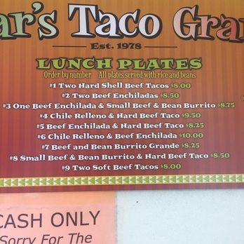 Oscar's Taco Grande - Mexican Near Me - Anchorage, Alaska