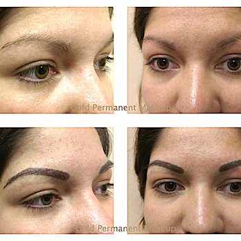 Gold Permanent Makeup - Brow Feather Hair Strokes - Permanent Makeup Near Me - Denton, Texas Gold Permanent Makeup - Brow Feather Hair Strokes - Permanent Makeup Near Me - Denton, Texas