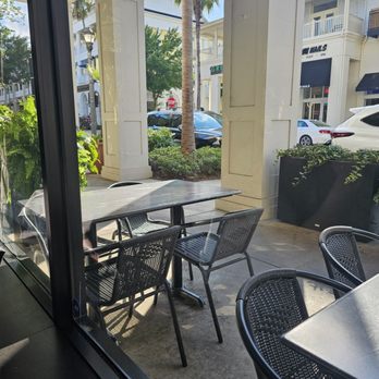 Blue Jackets Gastropub - OUTSIDE SEATING - Wine Bars Near Me - Orlando, Florida