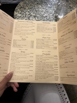 Menu photo 6 Café Tortoni Buenos Aires, C Menu photo 6 Café Tortoni Buenos Aires, C