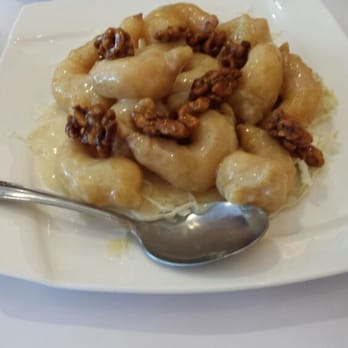 Sweet Mango - Honey Walnut prawns - Burmese Near Me - San Jose, California