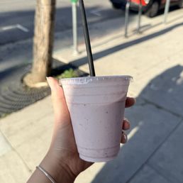 Strawberry milkshake