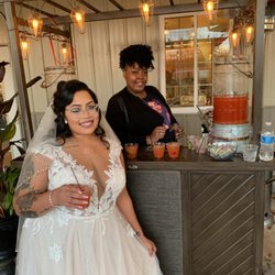 Big Dog's Bartending Service - Keyiana with Our Bride
