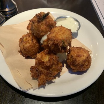 Conner's Kitchen + Bar - Lump Crab Hushpuppies are so yummy - Breakfast & Brunch Near Me - Indianapolis, Indiana