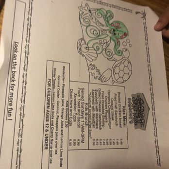 Damon's Steak House - Children's food menu - Steakhouses Near Me - Glendale, California