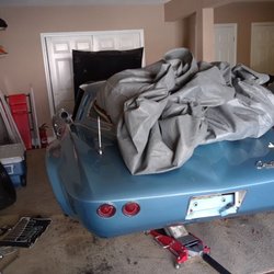Johnny's Mobile Mechanic - 1967 corvette project that is a old documented racecar I'm finishing up.