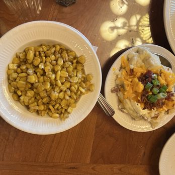 Wildfire - Wood fired corn and loaded mashed potatoes - American Near Me - Georgetown, Texas