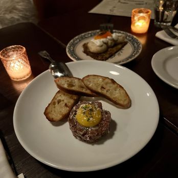 Alpenrausch - Venison Tartare: recommend - French Near Me - Portland, Oregon