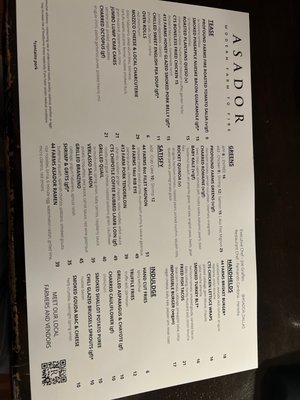 Menu photo 4 Asador Dallas, TX Menu photo 4 Asador Dallas, TX