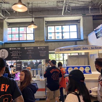 Oracle Park - Tea, Coffee and Dippin' Dots - Stadiums & Arenas Near Me - San Francisco, California Oracle Park - Tea, Coffee and Dippin' Dots - Stadiums & Arenas Near Me - San Francisco, California