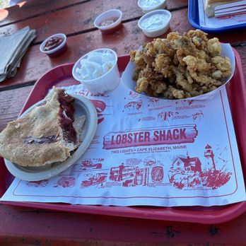 The Lobster Shack - Fried Clams and pie - Seafood Near Me - Cape Elizabeth, Maine